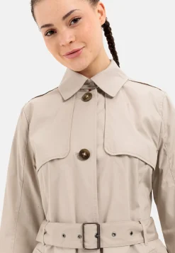 Trenchcoat aus einem Baumwollmix