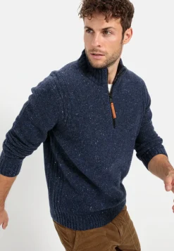 Troyer Pullover aus einem Wollmix