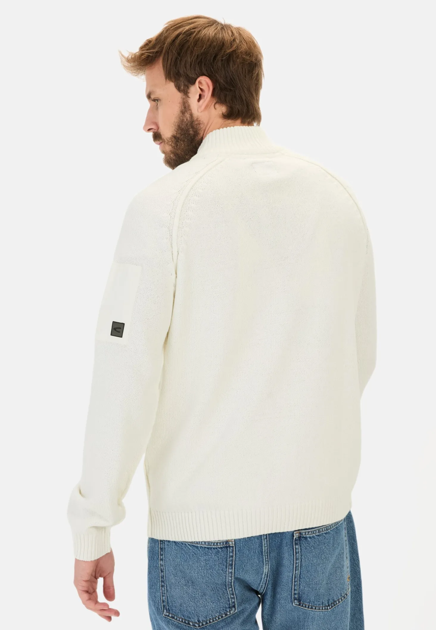 Troyer Pullover aus einem Baumwollmix