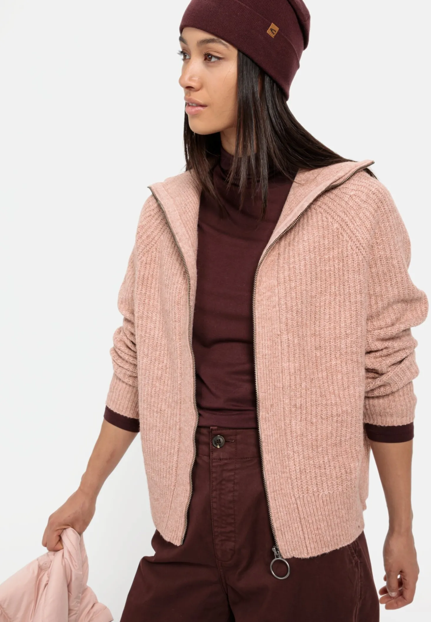 Troyer Pullover aus recyceltem Polyester
