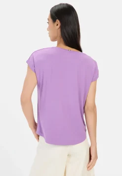 T-Shirt aus elastischer Viskose