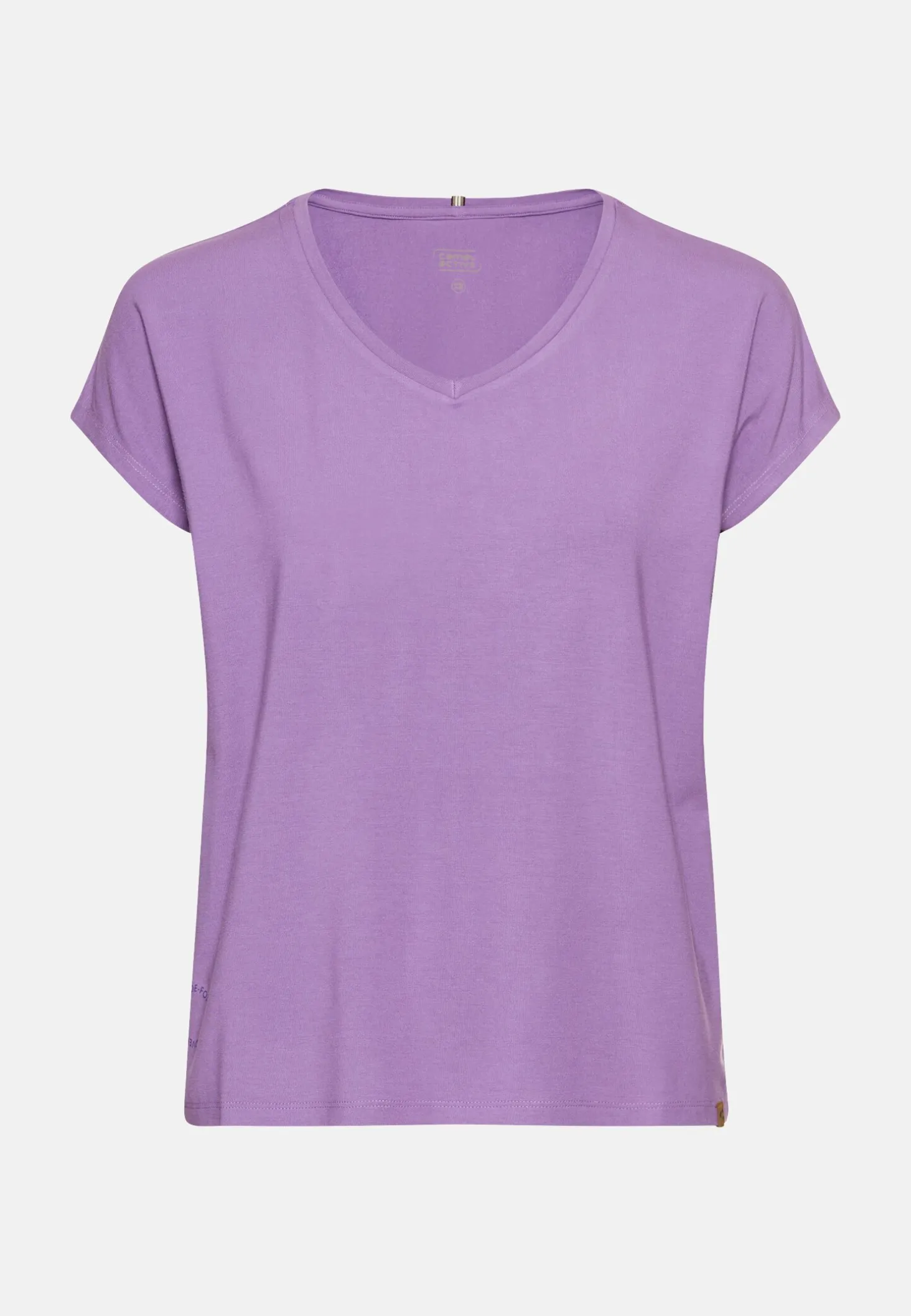 T-Shirt aus elastischer Viskose