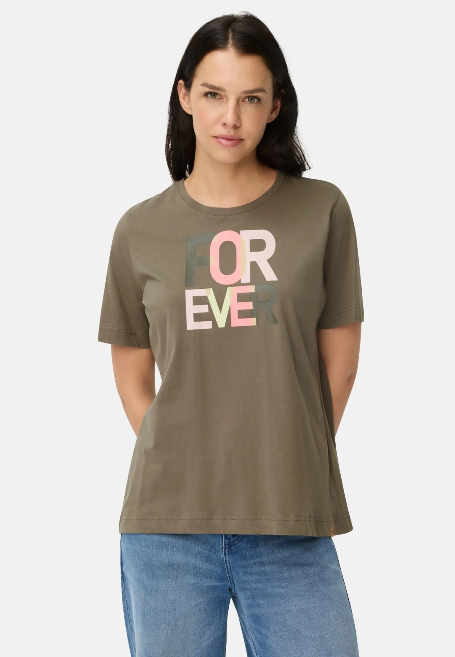 T-Shirt aus reiner Baumwolle