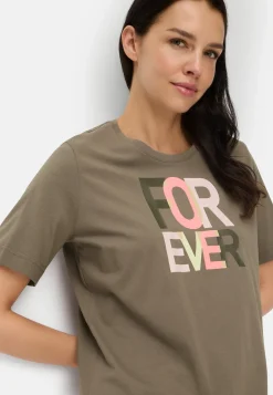 T-Shirt aus reiner Baumwolle