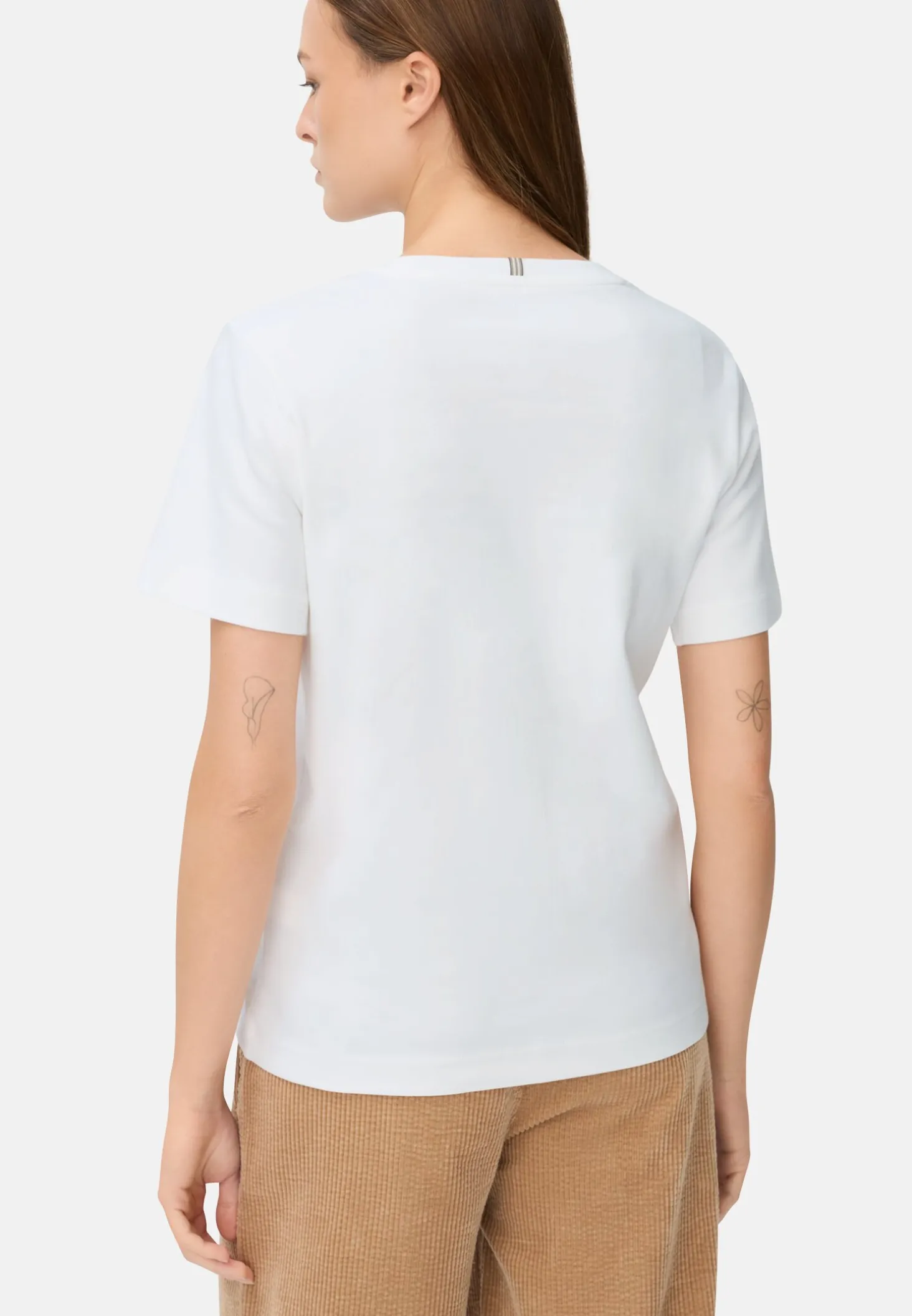 T-Shirt aus reiner Baumwolle