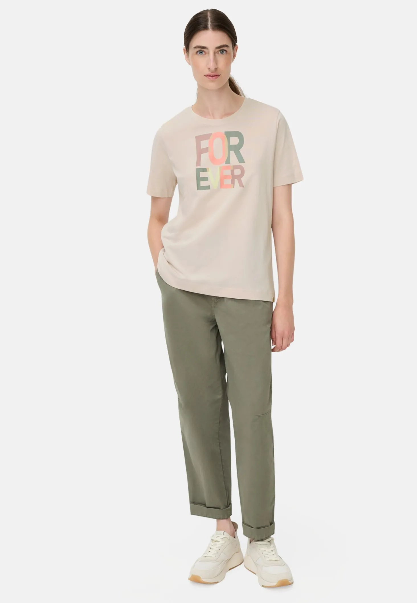 T-Shirt aus reiner Baumwolle