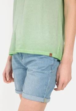 T-Shirt aus softem Modal-Baumwollmix