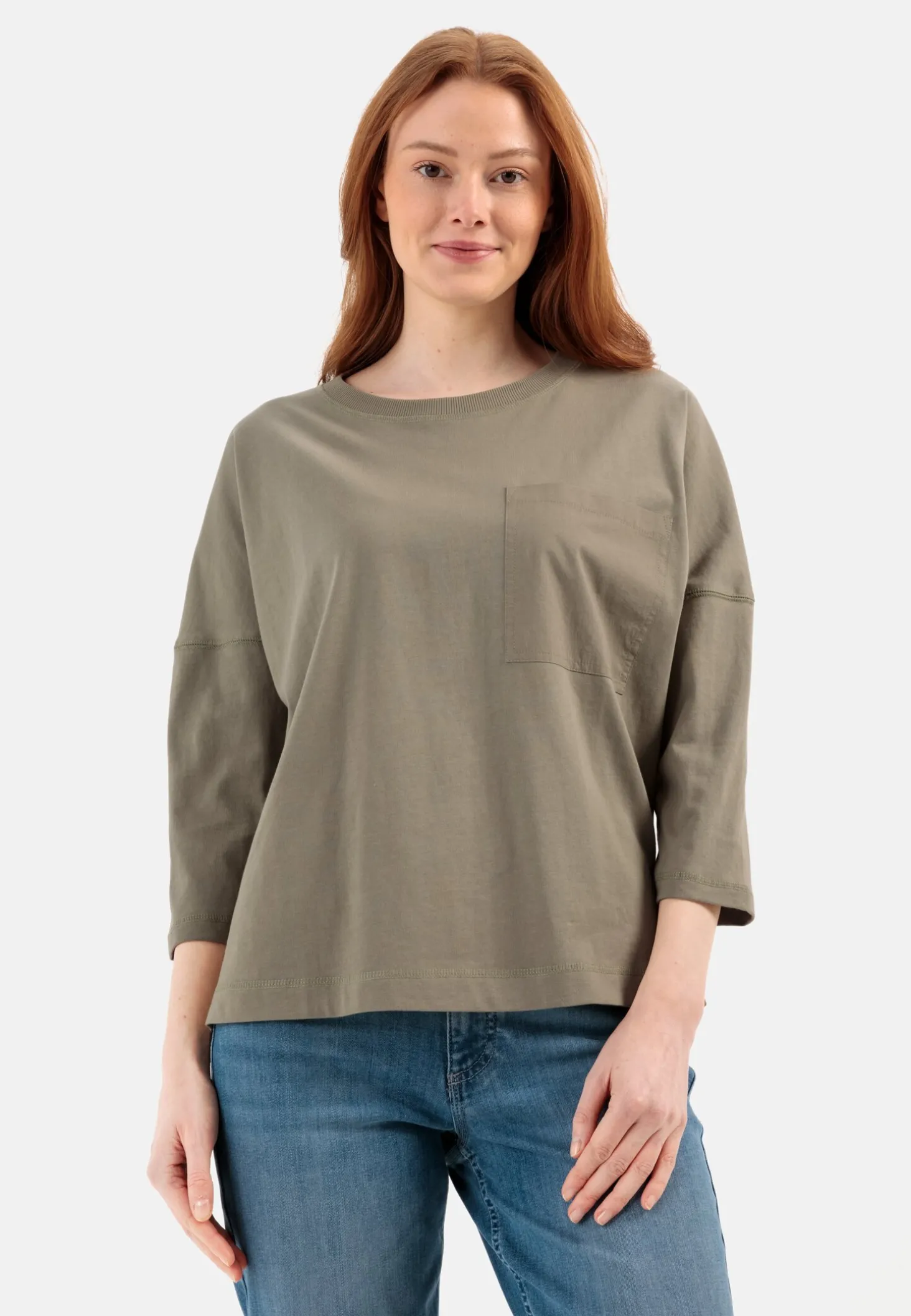 T-Shirt mit 3/4- Ärmel