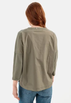 T-Shirt mit 3/4- Ärmel
