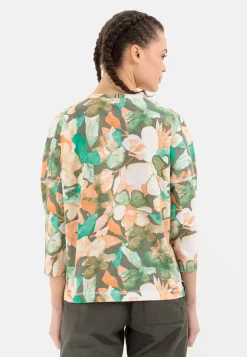 T-Shirt mit Allover-Print aus Organic Cotton