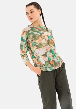 T-Shirt mit Allover-Print aus Organic Cotton