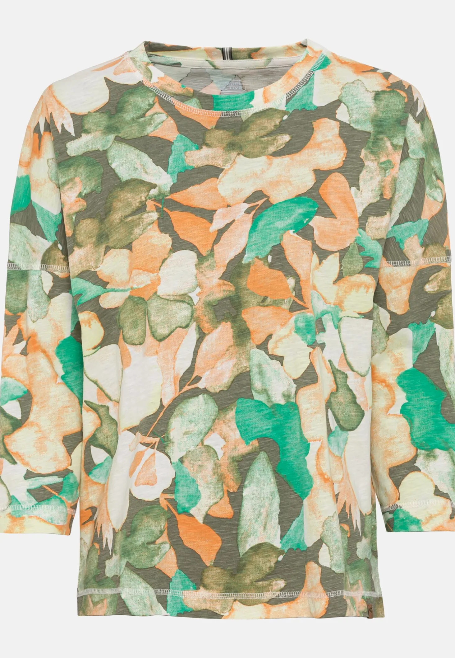 T-Shirt mit Allover-Print aus Organic Cotton