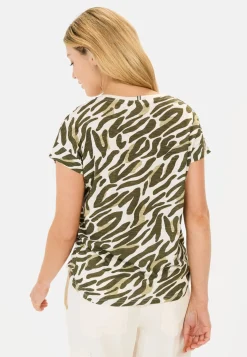 T-Shirt mit Camouflage-Allover-Print