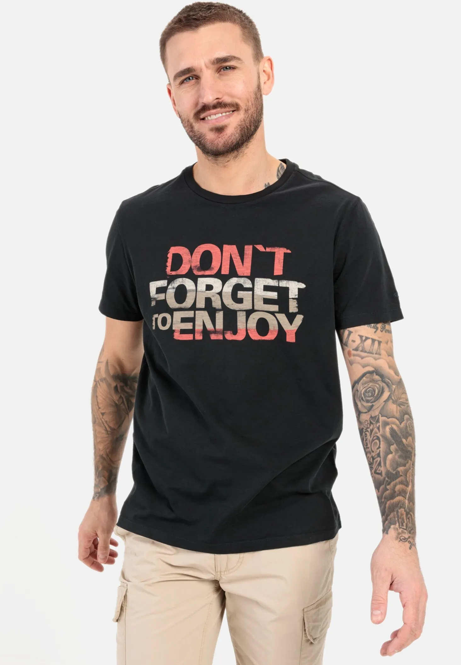 T-Shirt mit Print aus nachhaltigem Organic Cotton