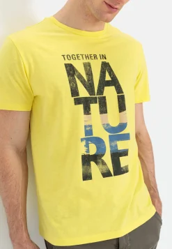 T-Shirt mit Print aus nachhaltigem Organic Cotton
