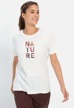 T-Shirt mit Print aus nachhaltigem Organic Cotton
