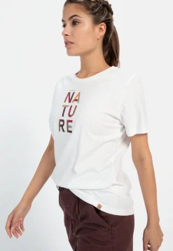 T-Shirt mit Print aus nachhaltigem Organic Cotton