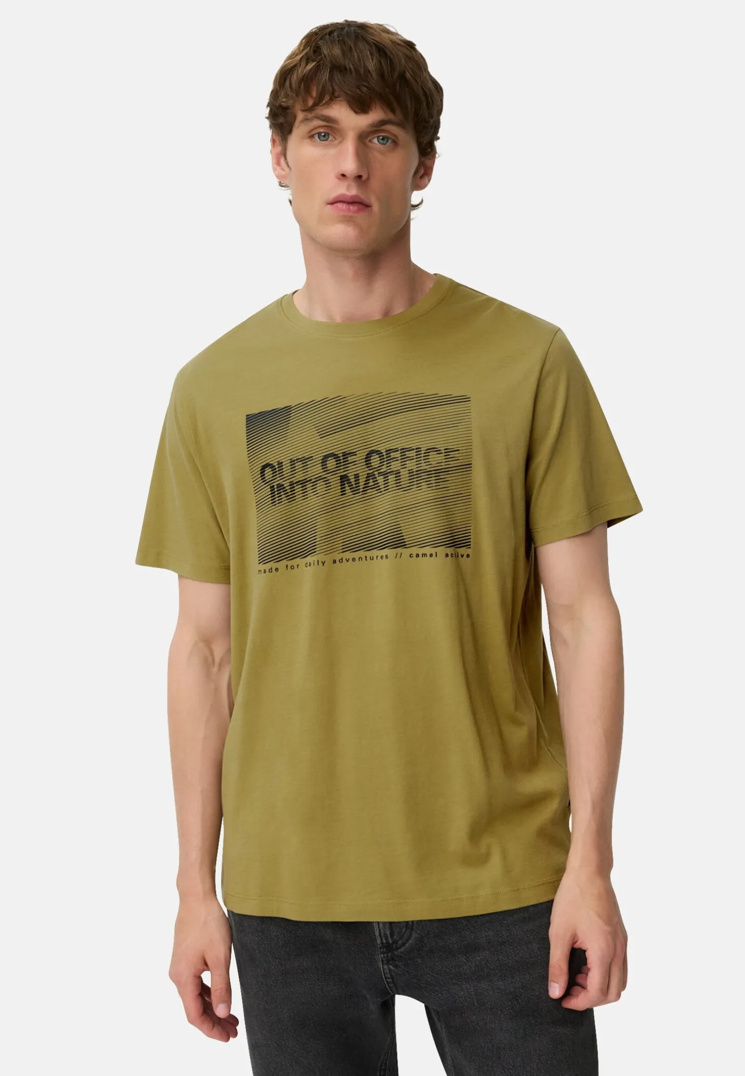 T-Shirt mit Print aus nachhaltigem Organic Cotton