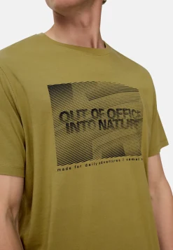 T-Shirt mit Print aus nachhaltigem Organic Cotton