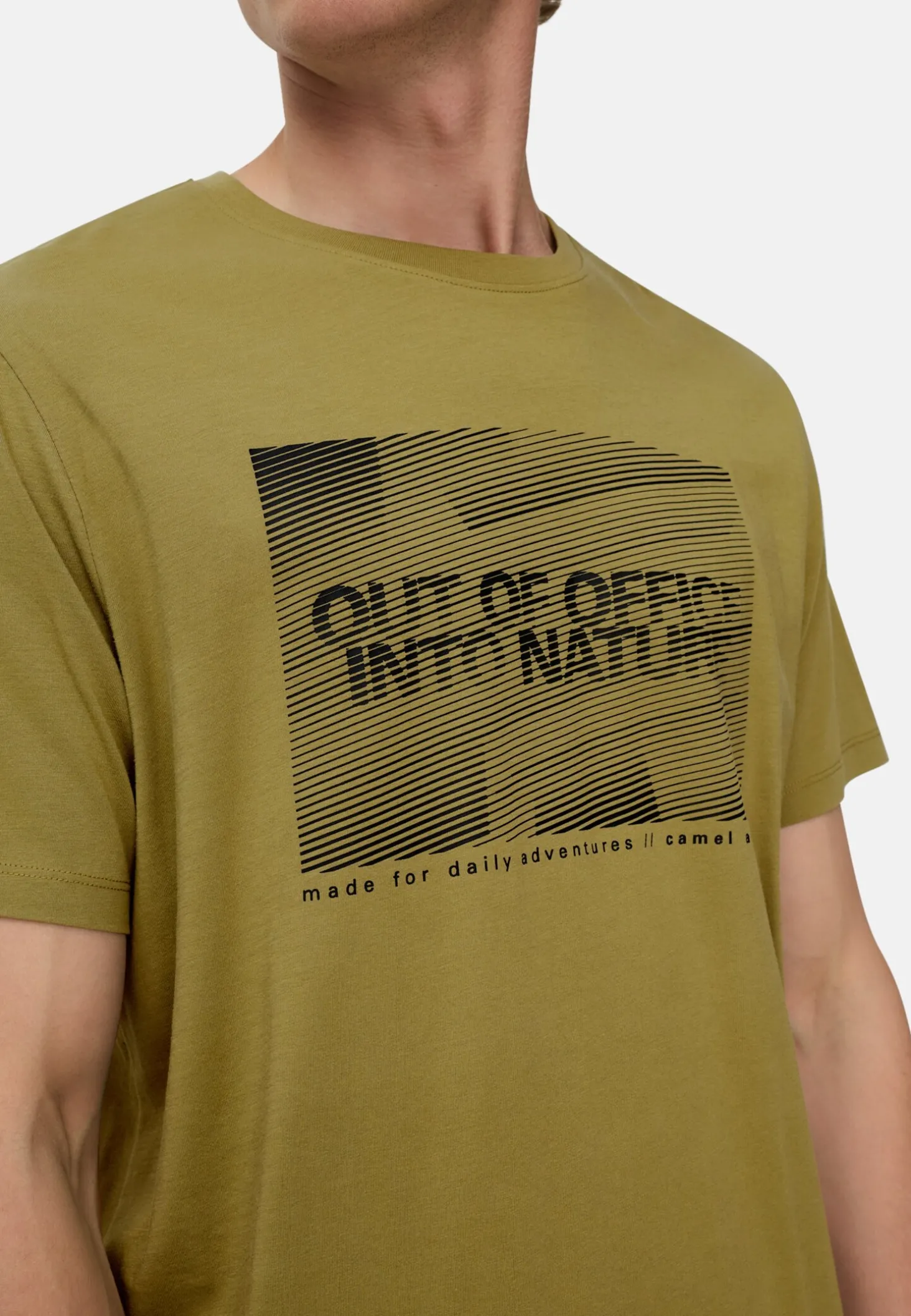 T-Shirt mit Print aus nachhaltigem Organic Cotton