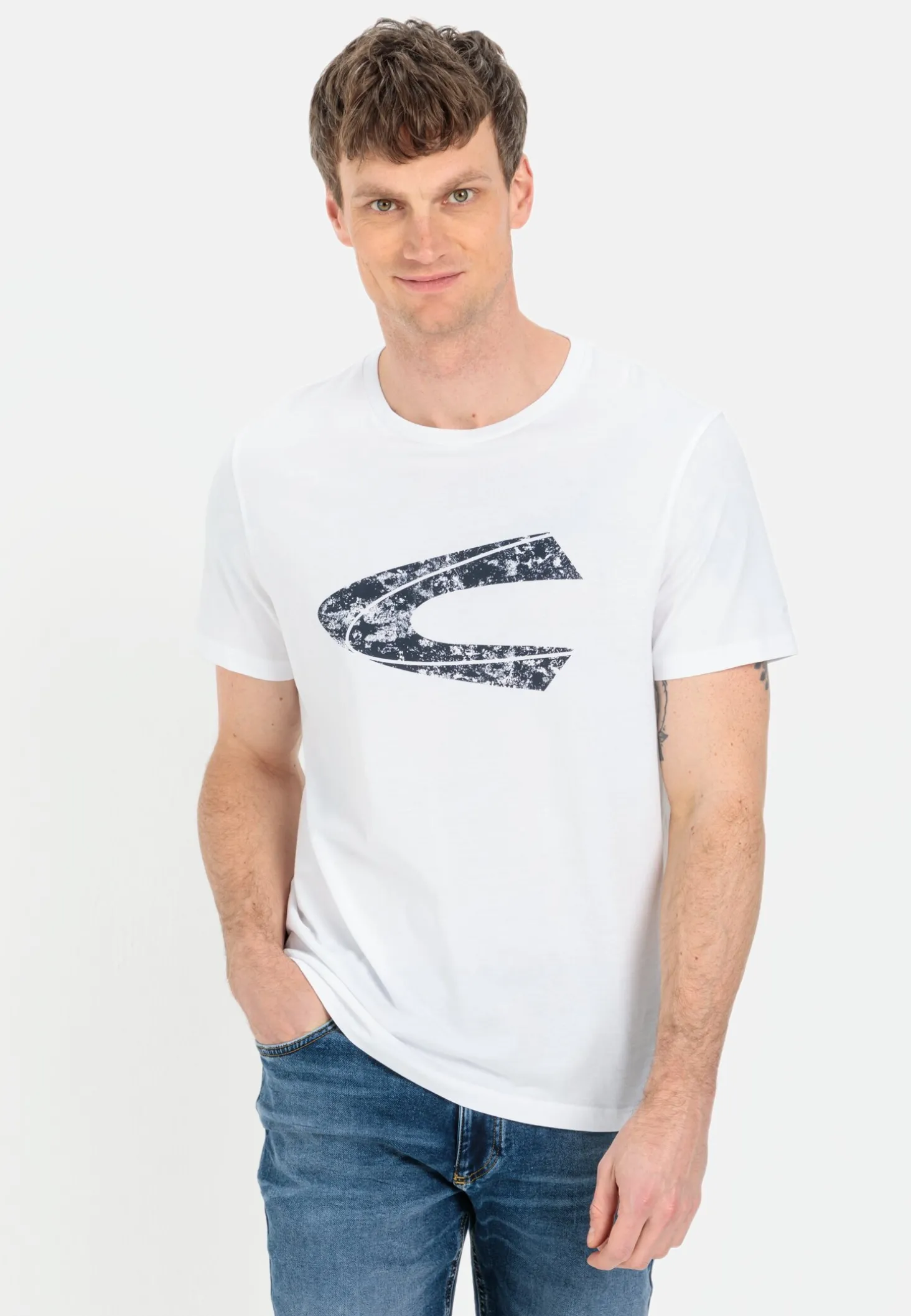 T-Shirt mit Print aus nachhaltigem Organic Cotton
