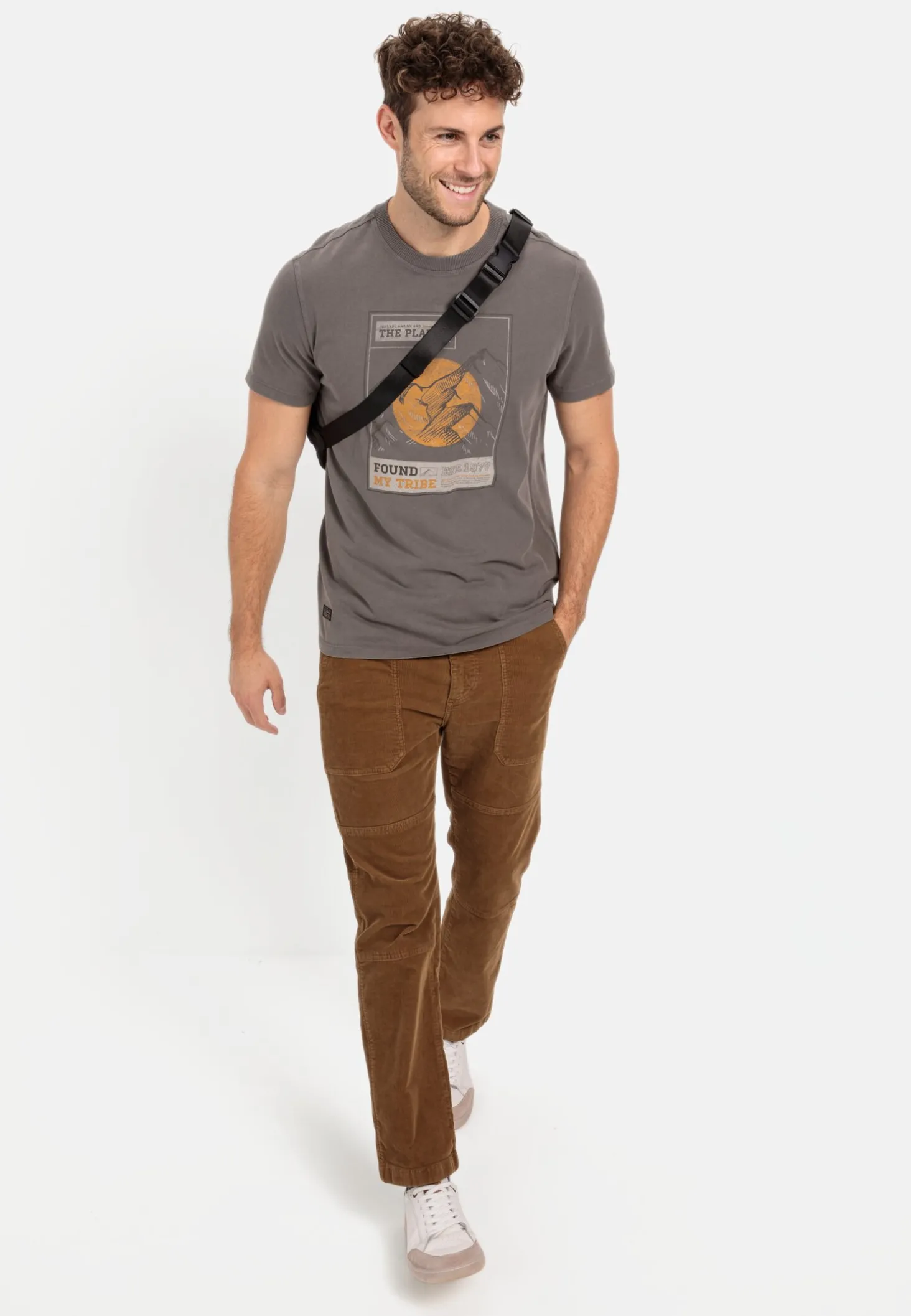 T-Shirt mit Print aus nachhaltigem Organic Cotton