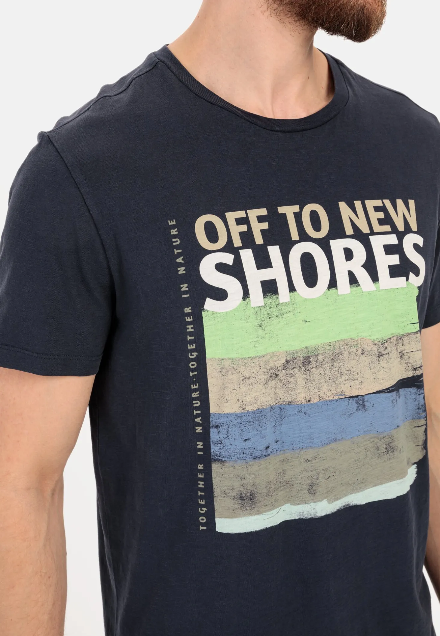 T-Shirt mit Print aus nachhaltigem Organic Cotton