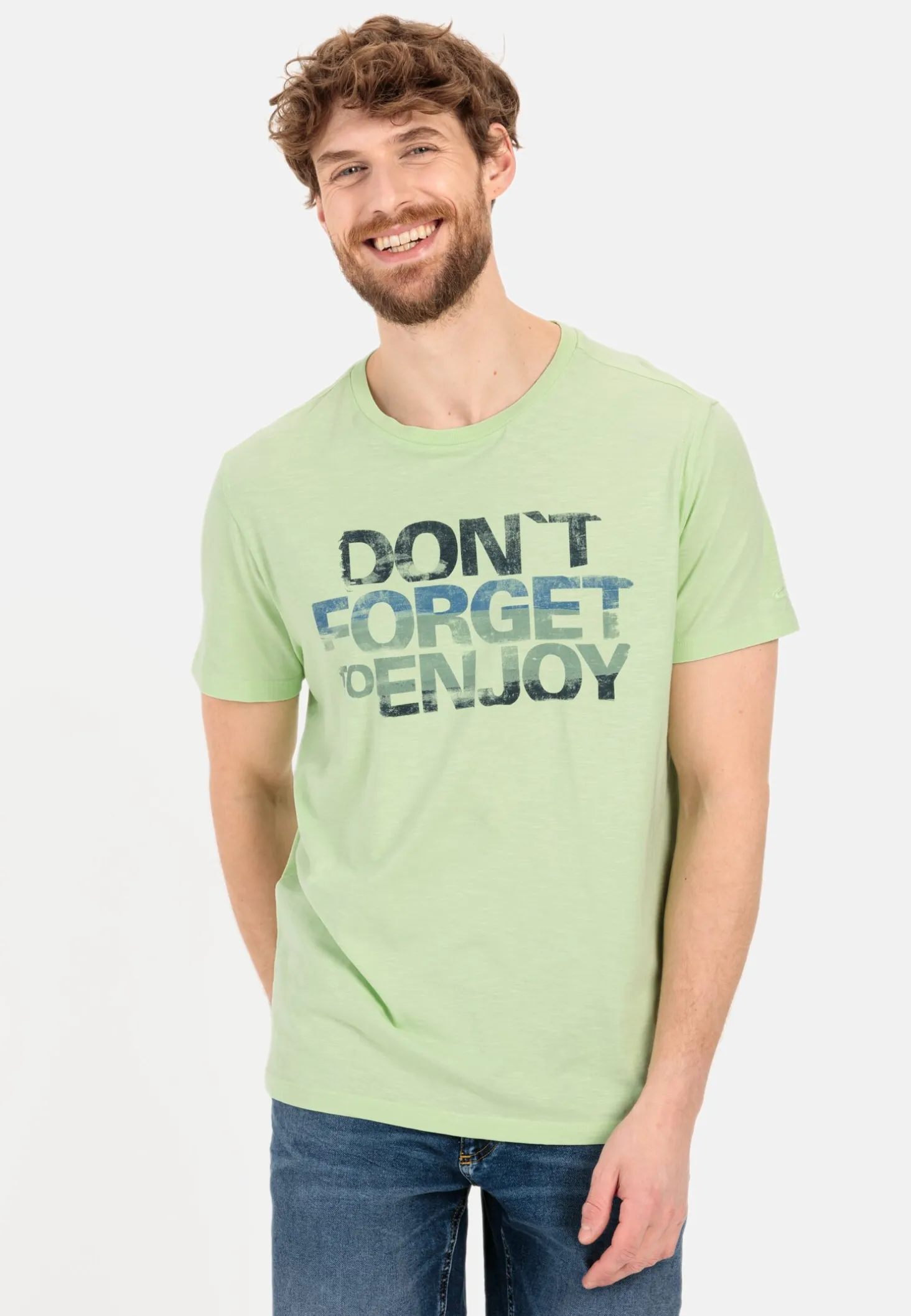 T-Shirt mit Print aus nachhaltigem Organic Cotton