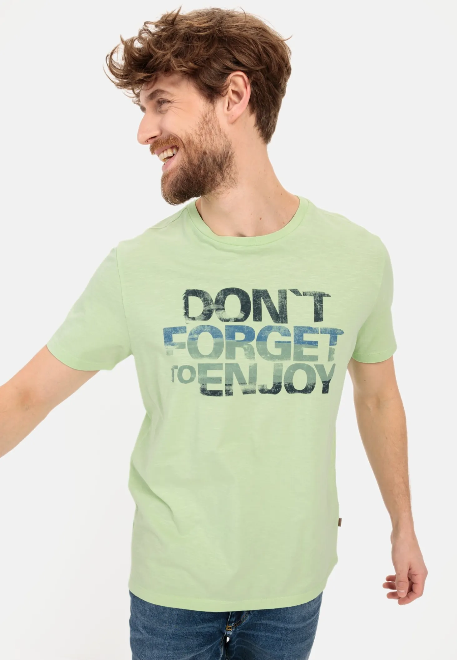T-Shirt mit Print aus nachhaltigem Organic Cotton