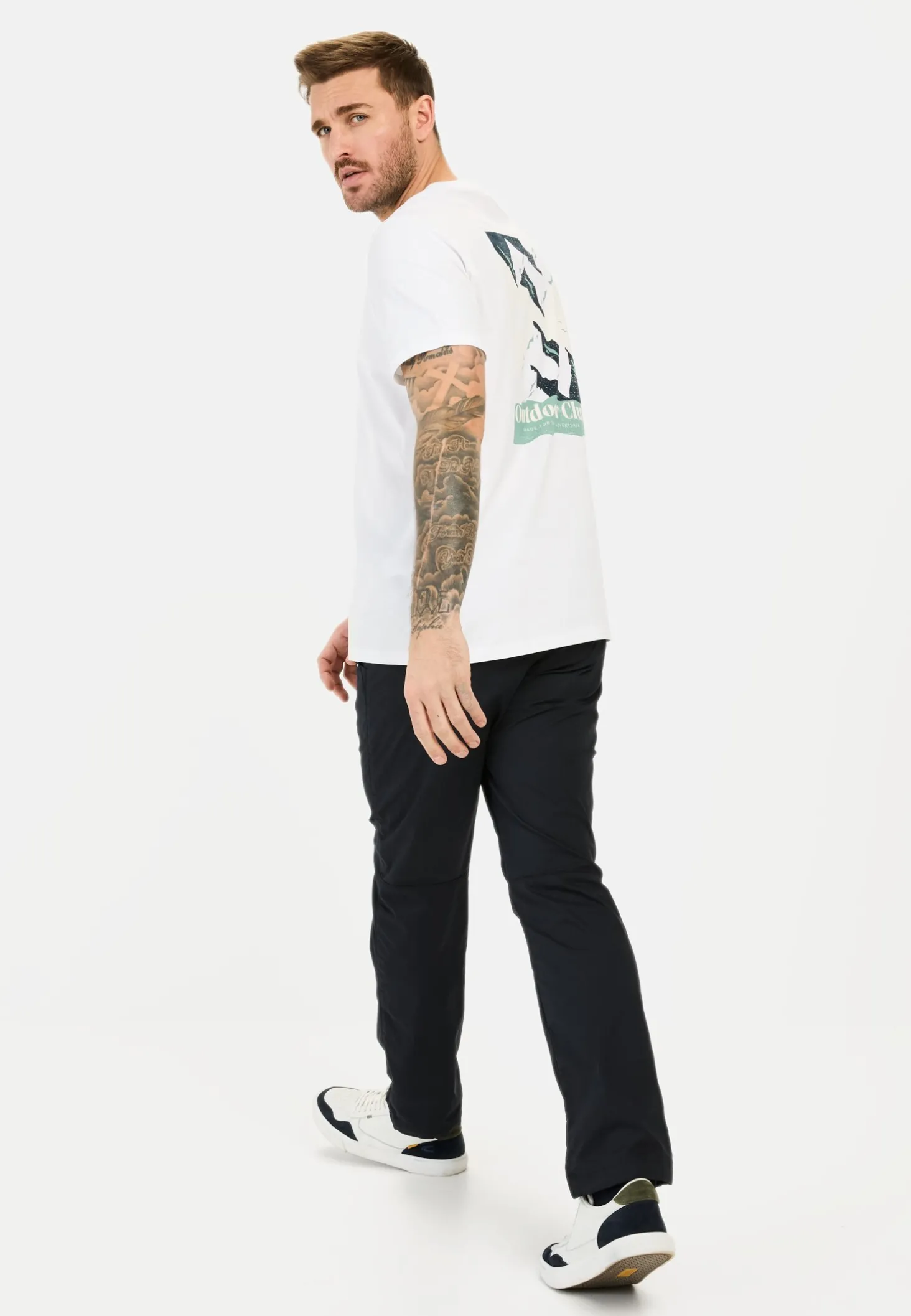 T-Shirt mit Print aus Organic Cotton