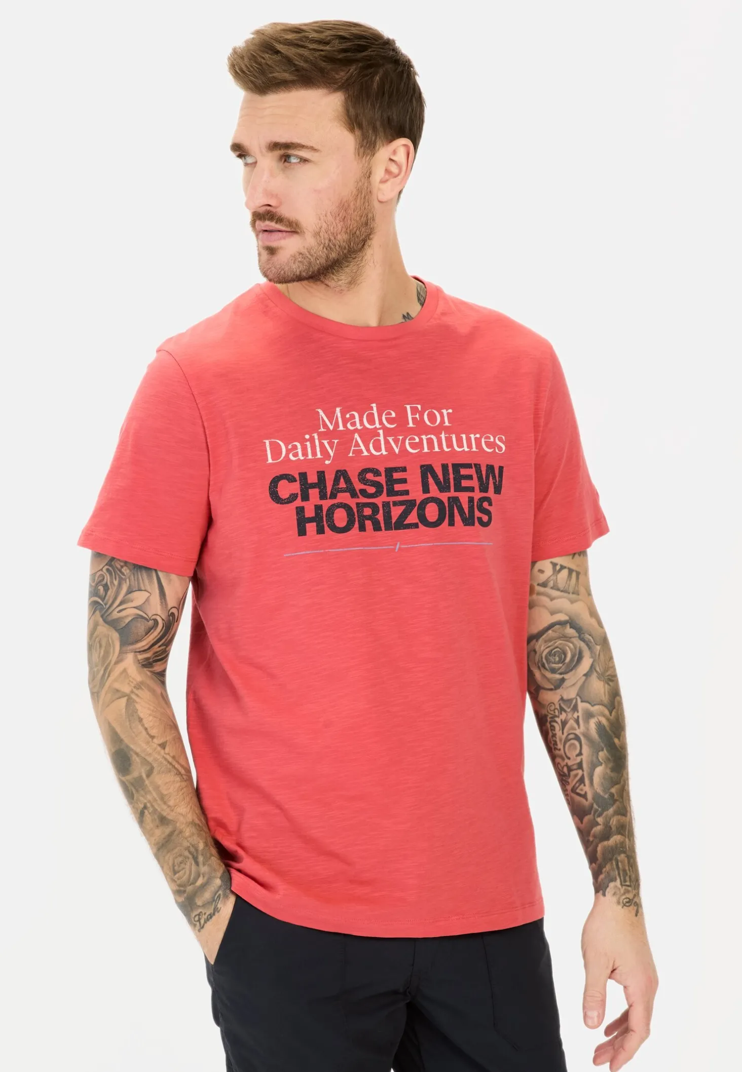 T-Shirt mit Print aus Organic Cotton