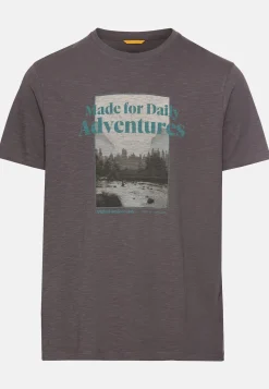 T-Shirt mit Print aus Organic Cotton