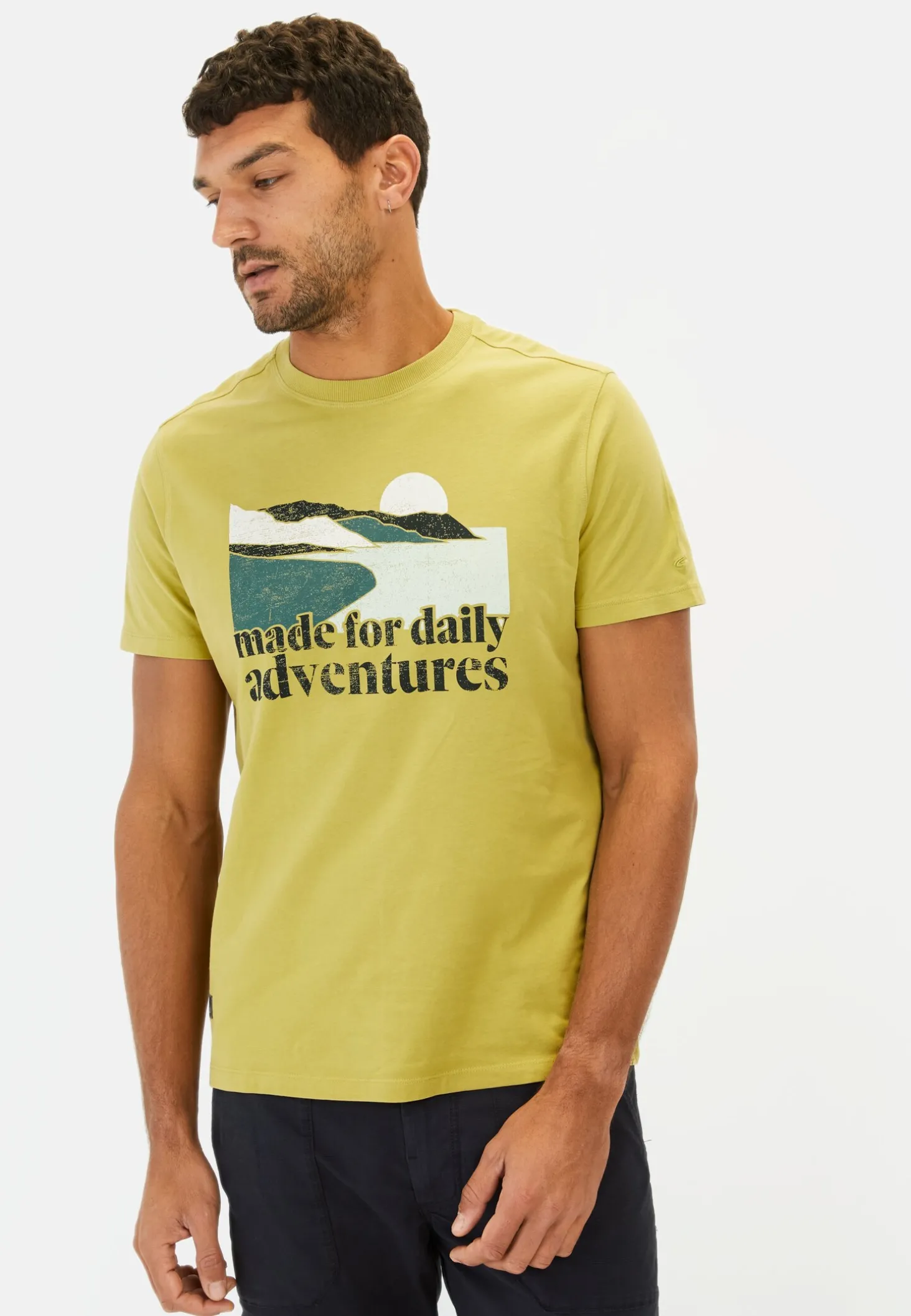 T-Shirt mit Print aus Organic Cotton