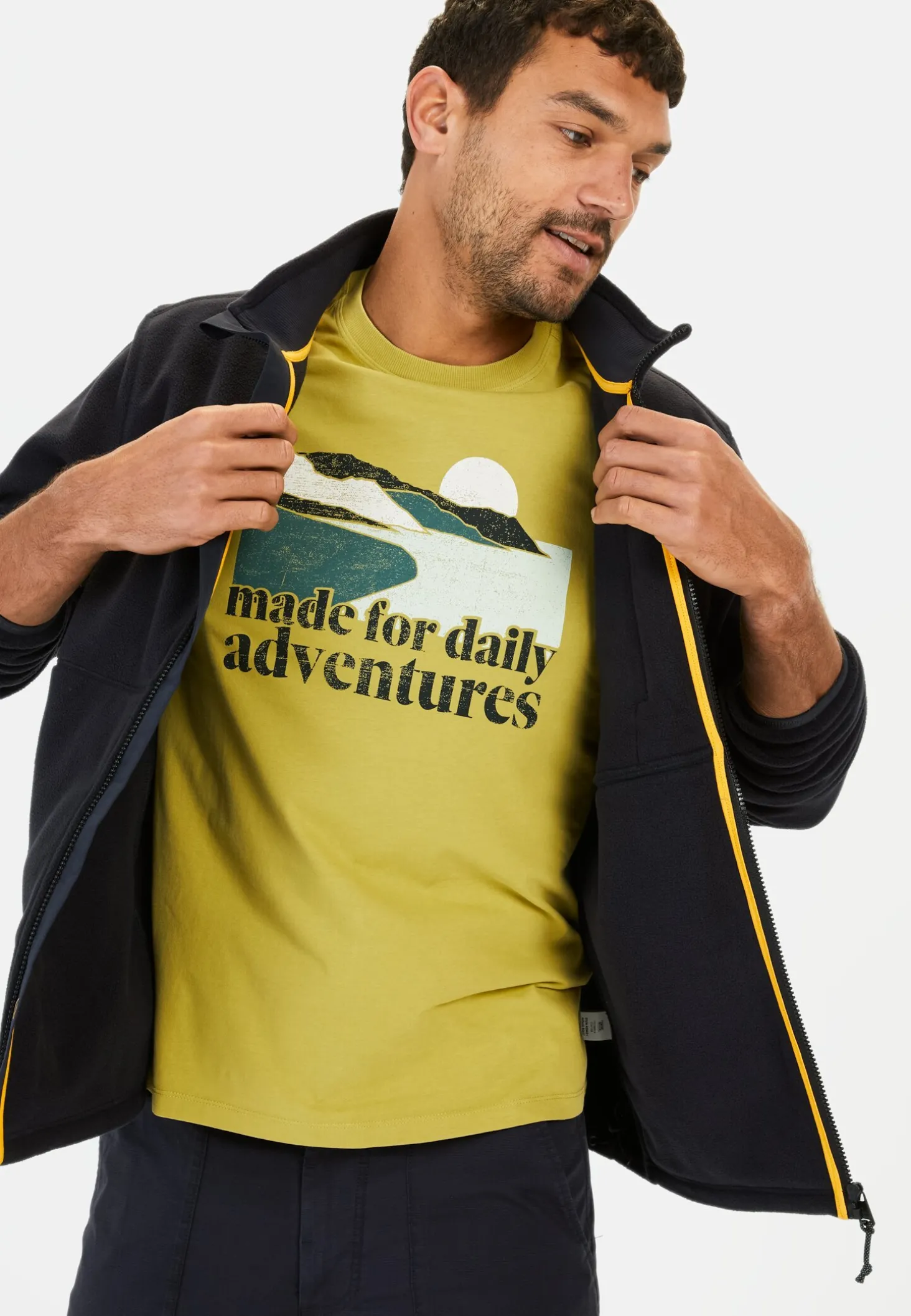 T-Shirt mit Print aus Organic Cotton