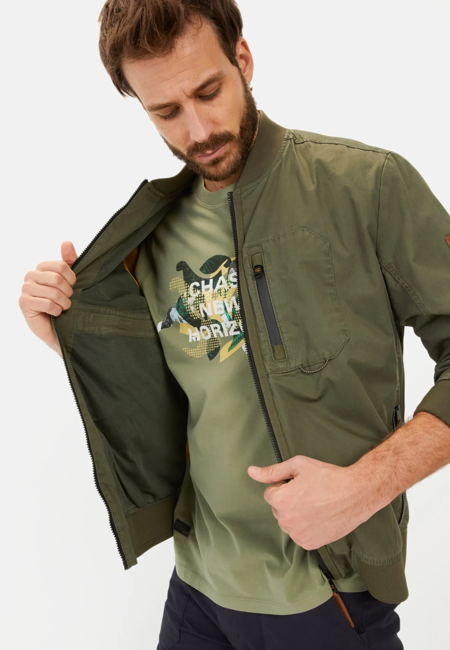 T-Shirt mit Print aus Organic Cotton