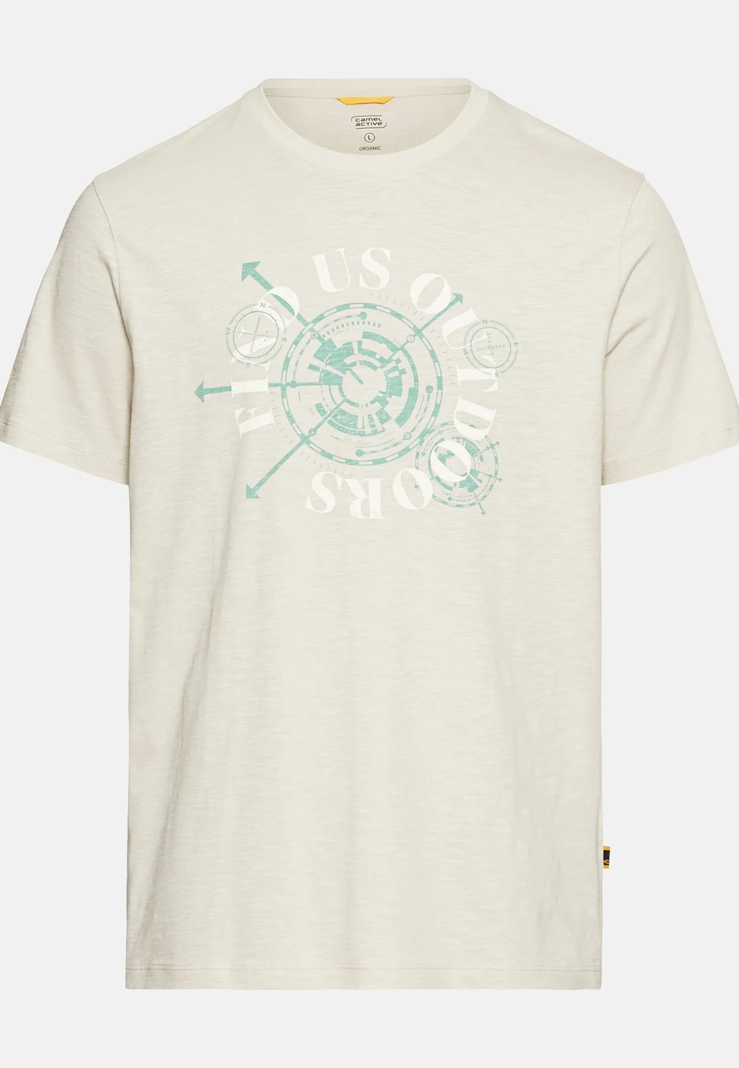 T-Shirt mit Print aus Organic Cotton