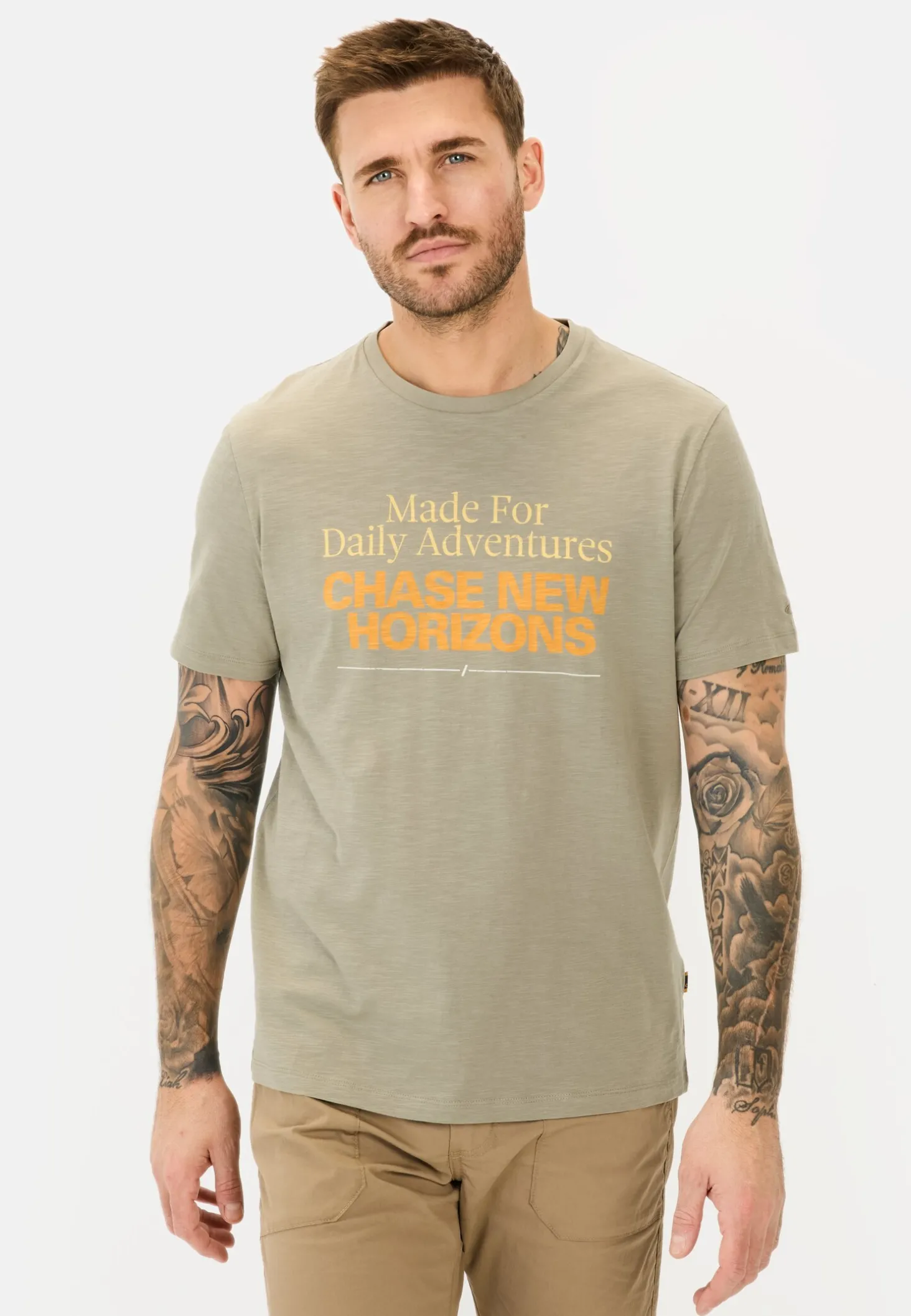 T-Shirt mit Print aus Organic Cotton