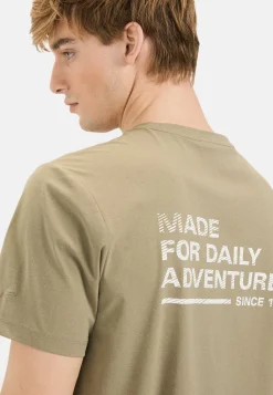 T-Shirt mit Rückenprint