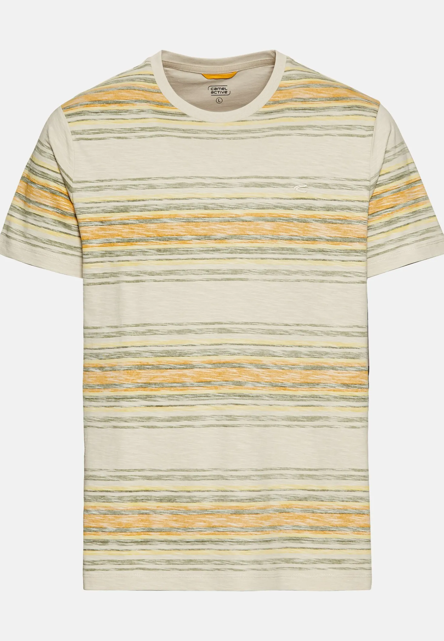 T-Shirt mit Streifenmuster aus Baumwolle