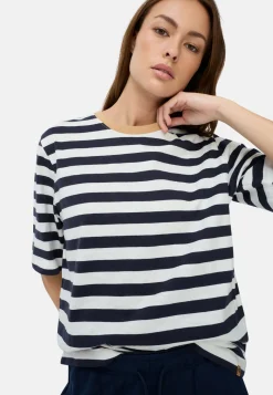 T-Shirt mit Streifenmuster