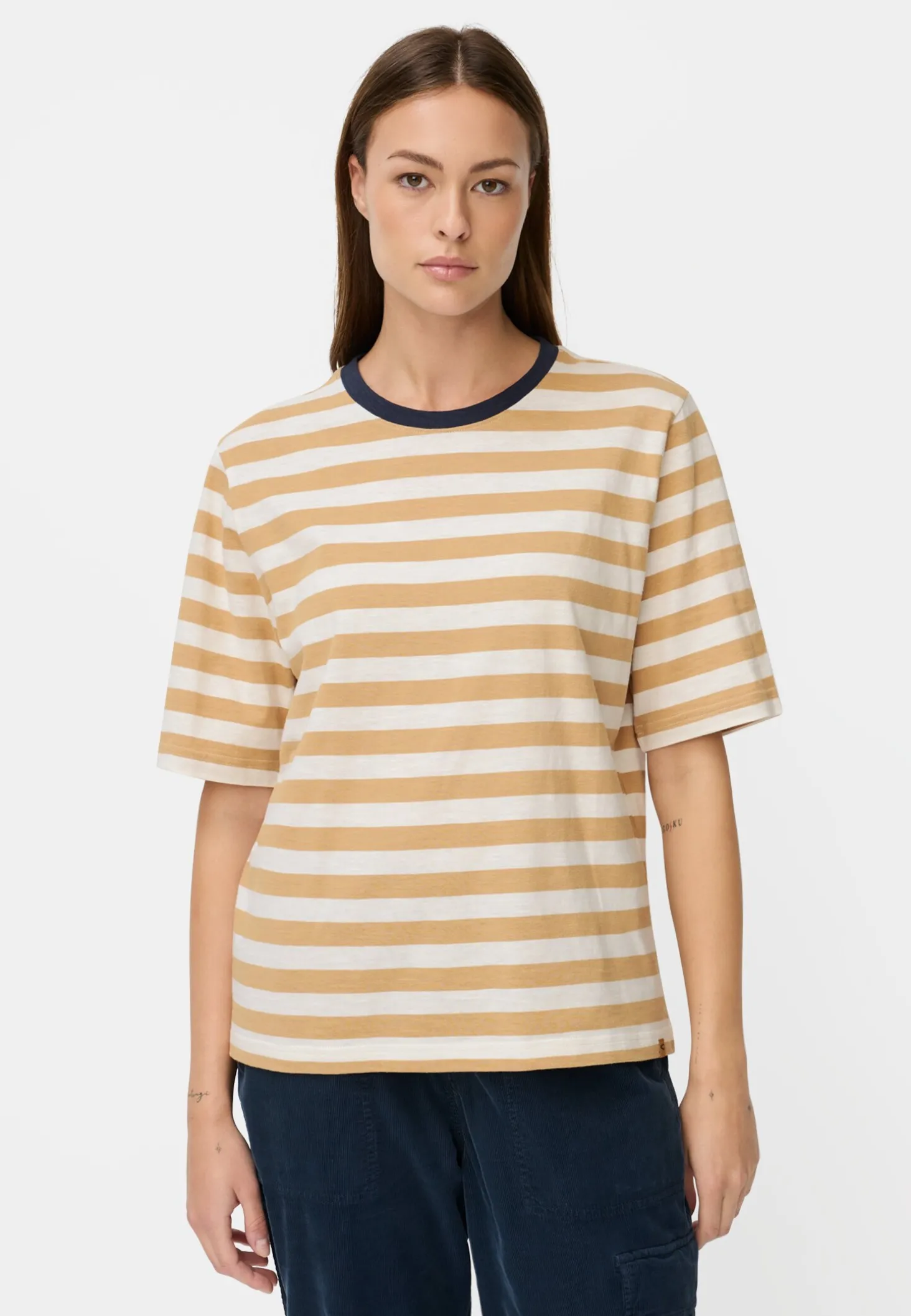 T-Shirt mit Streifenmuster