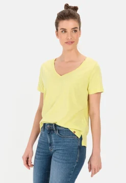 V-Neck T-Shirt aus Organic Cotton