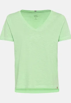 V-Neck T-Shirt aus Organic Cotton