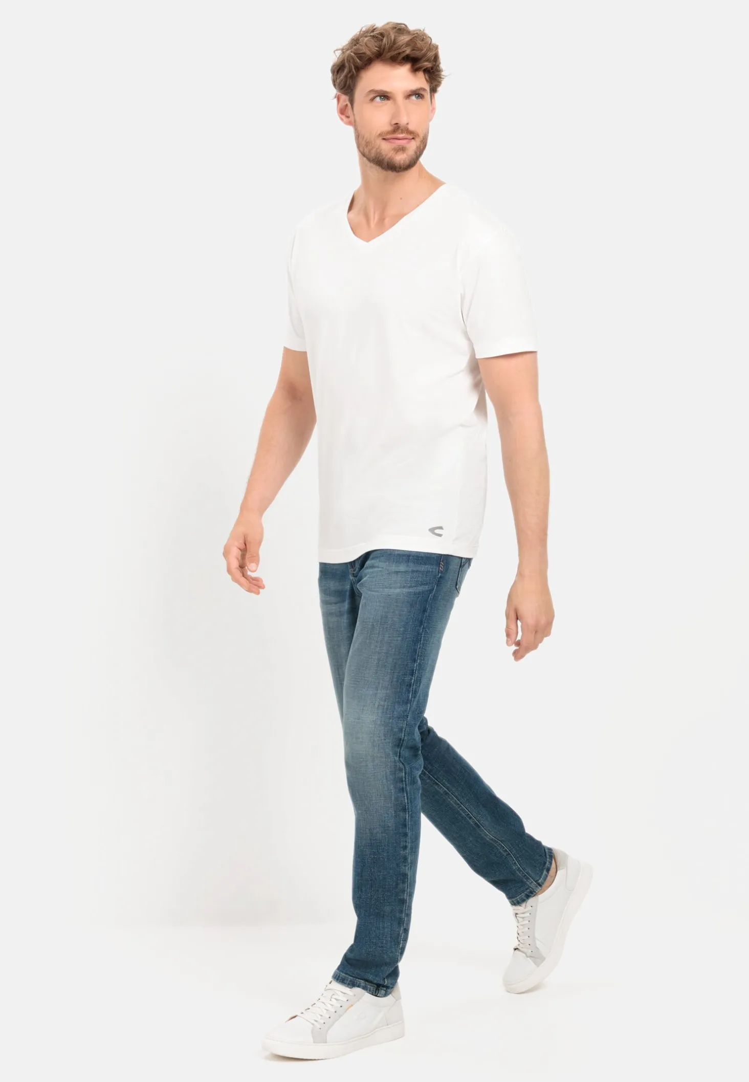 V-Neck Unterhemd/-Shirt im 3-er Pack