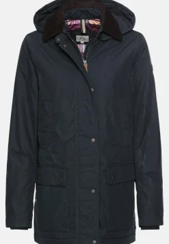 Wachsjacke mit abnehmbarer Kapuze