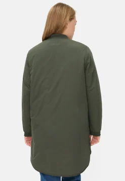 Wasserabweisender Mantel aus reinem Polyester