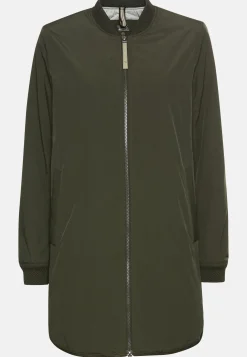 Wasserabweisender Mantel aus reinem Polyester
