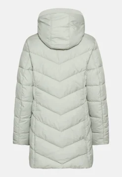 Wattierte Jacke mit abnehmbarer Kapuze