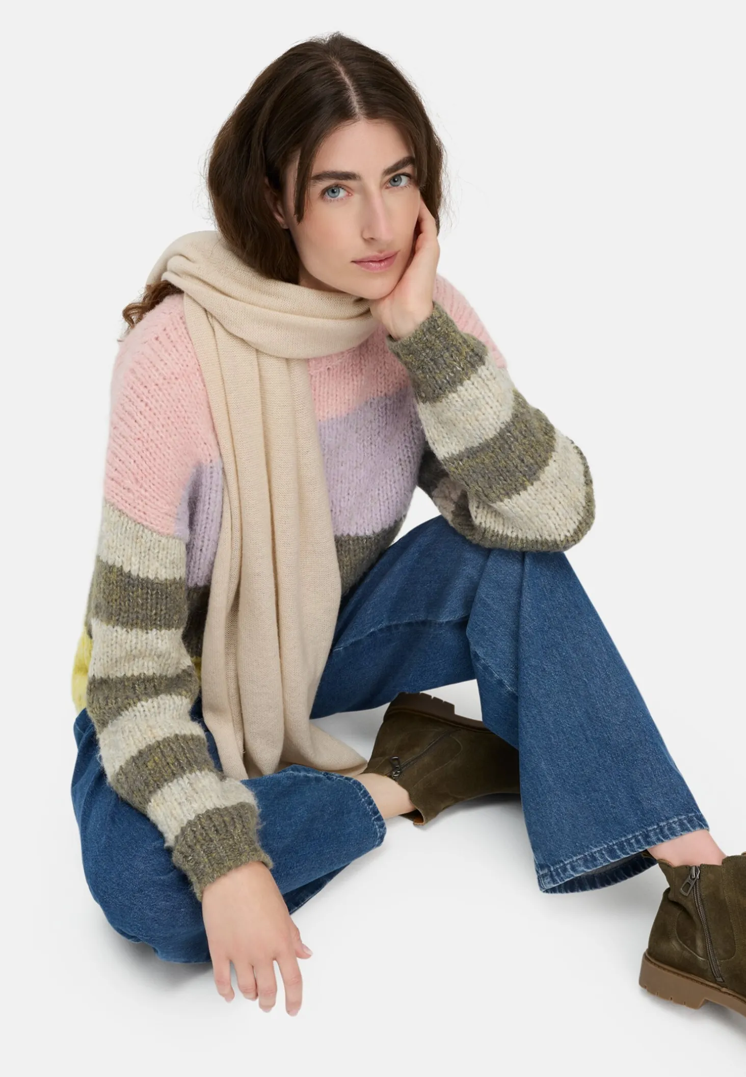 Weicher Pullover im Boxy Fit