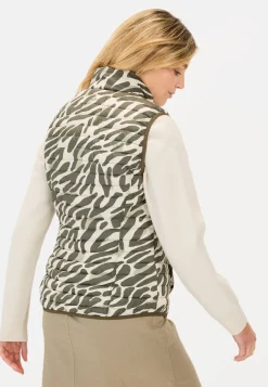 Weste mit Animal Print